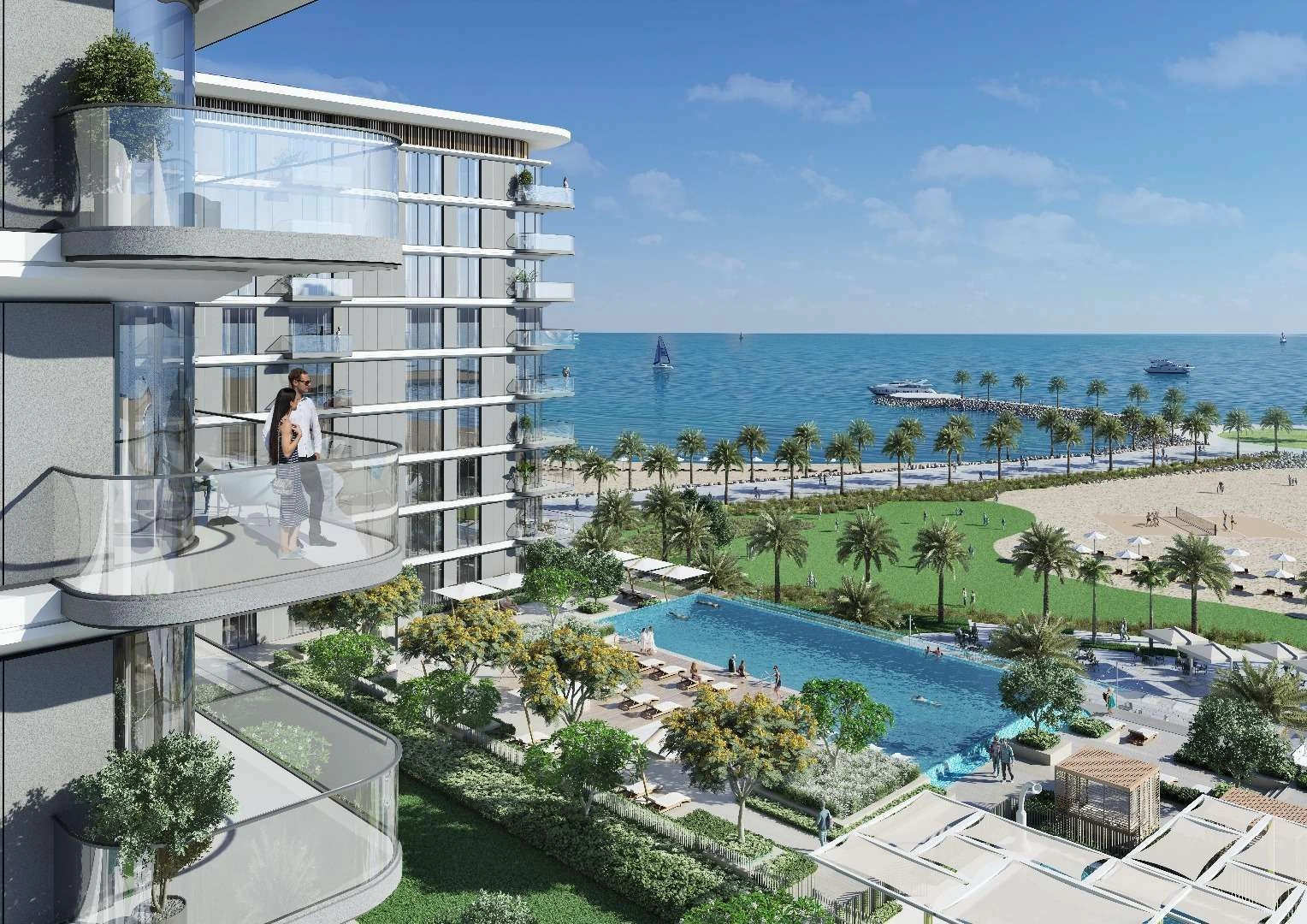 Otel hizmetleri sunan yeni konut kompleksi