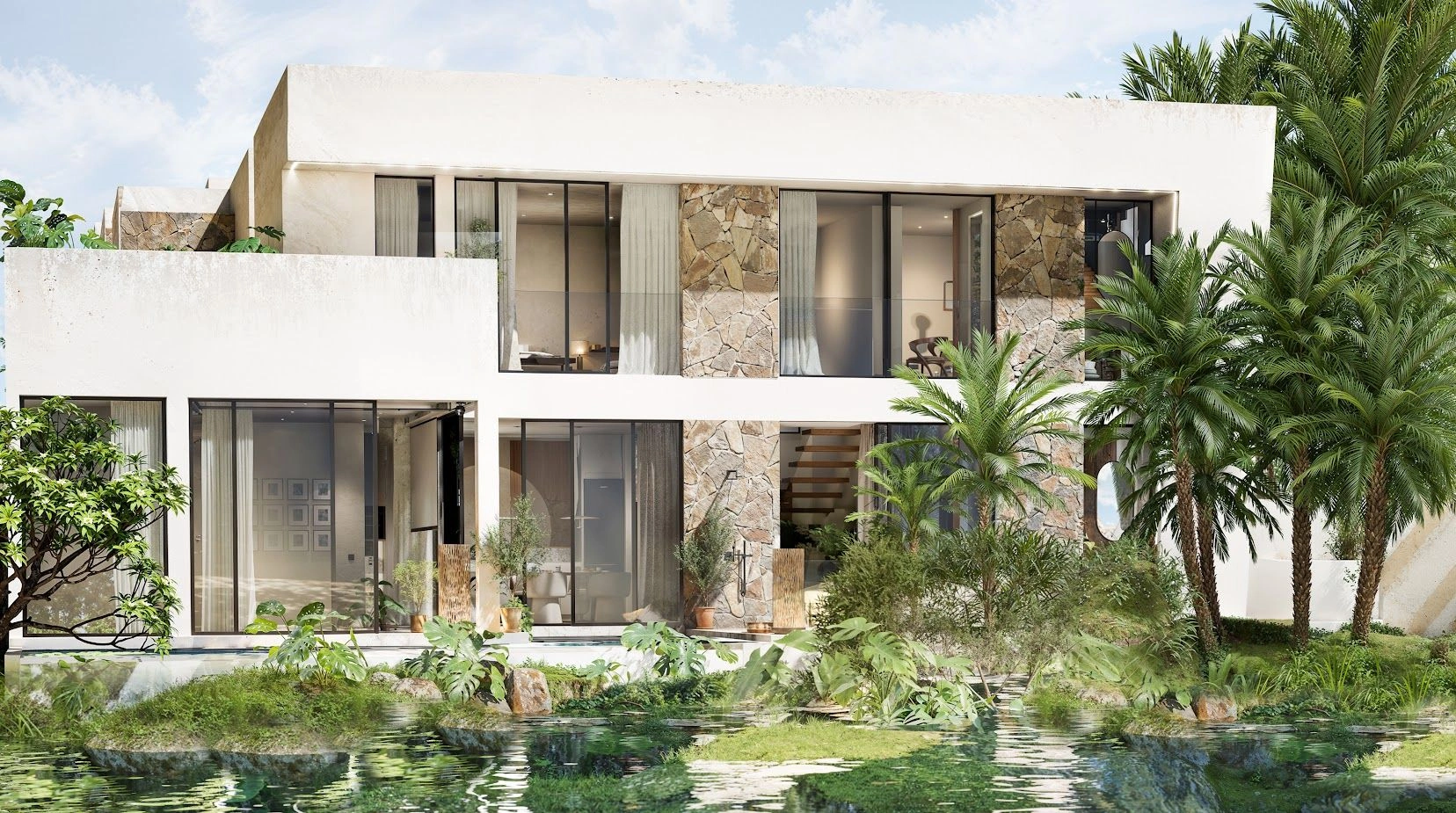 149m2 Tropical Villa in Pererenan, Canggu