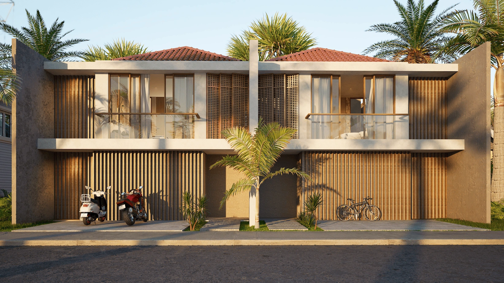 Stylish 207 m2 villa with roof terrace in the heart of Uluwatu