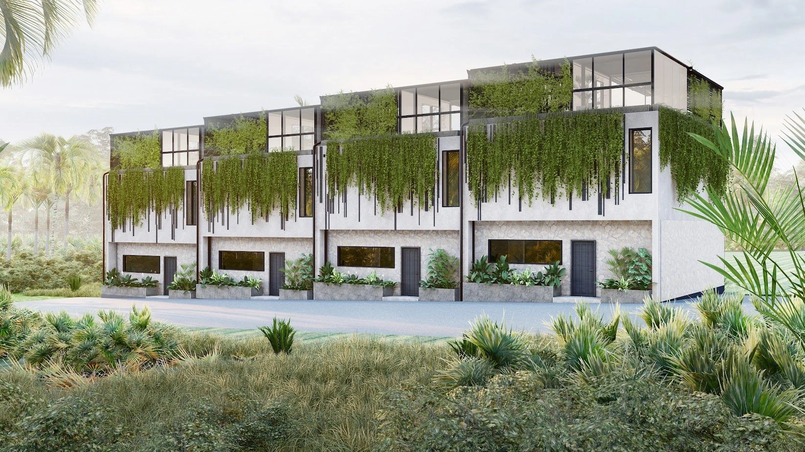 Luxury Villa 169 m2 with Veranda in Batu Bolong, Canggu