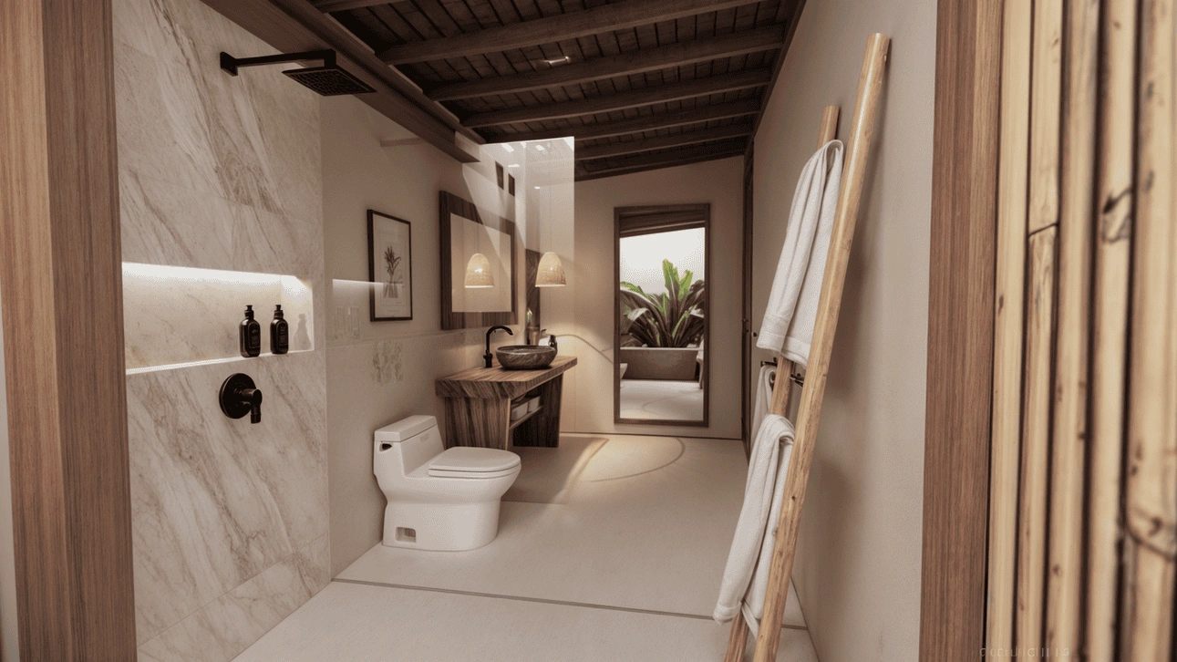 Luxury 150 m2 beachfront villa in Uluwatu