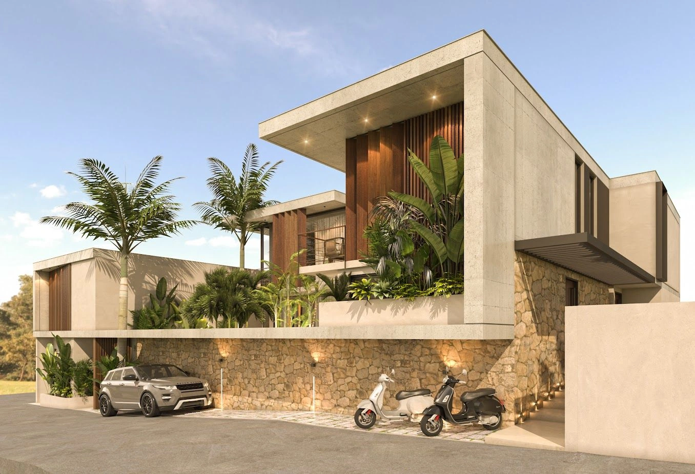 Secluded 200m2 Villa with Modern Amenities in Canggu, Bali