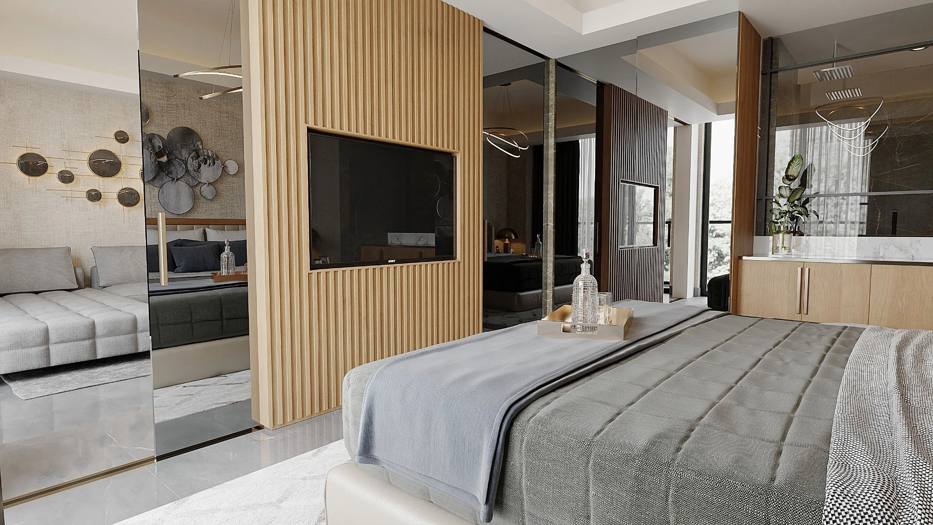 Luxurious complex in the center of Iskele