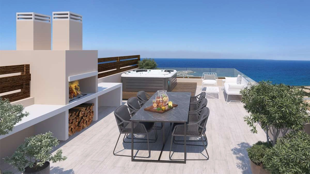 Modern project in the Esentepe area of North Cyprus