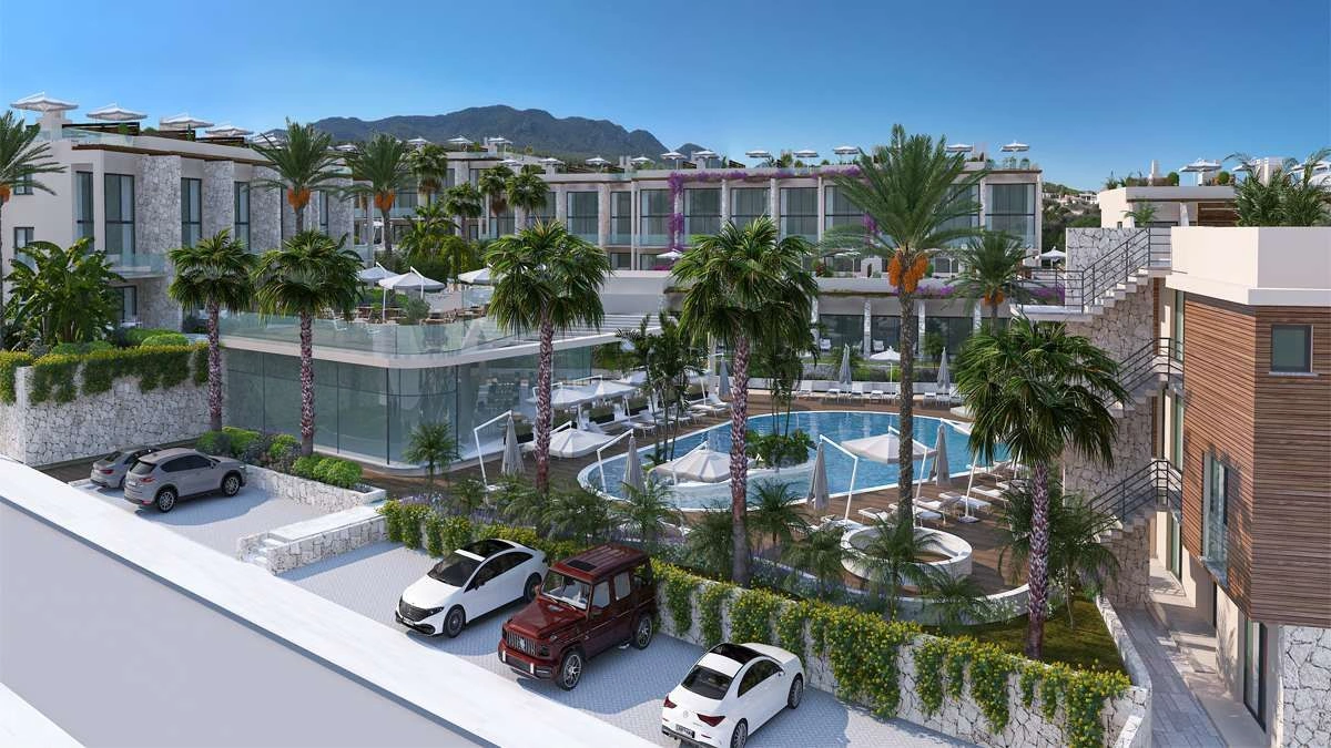 Modern project in the Esentepe area of North Cyprus
