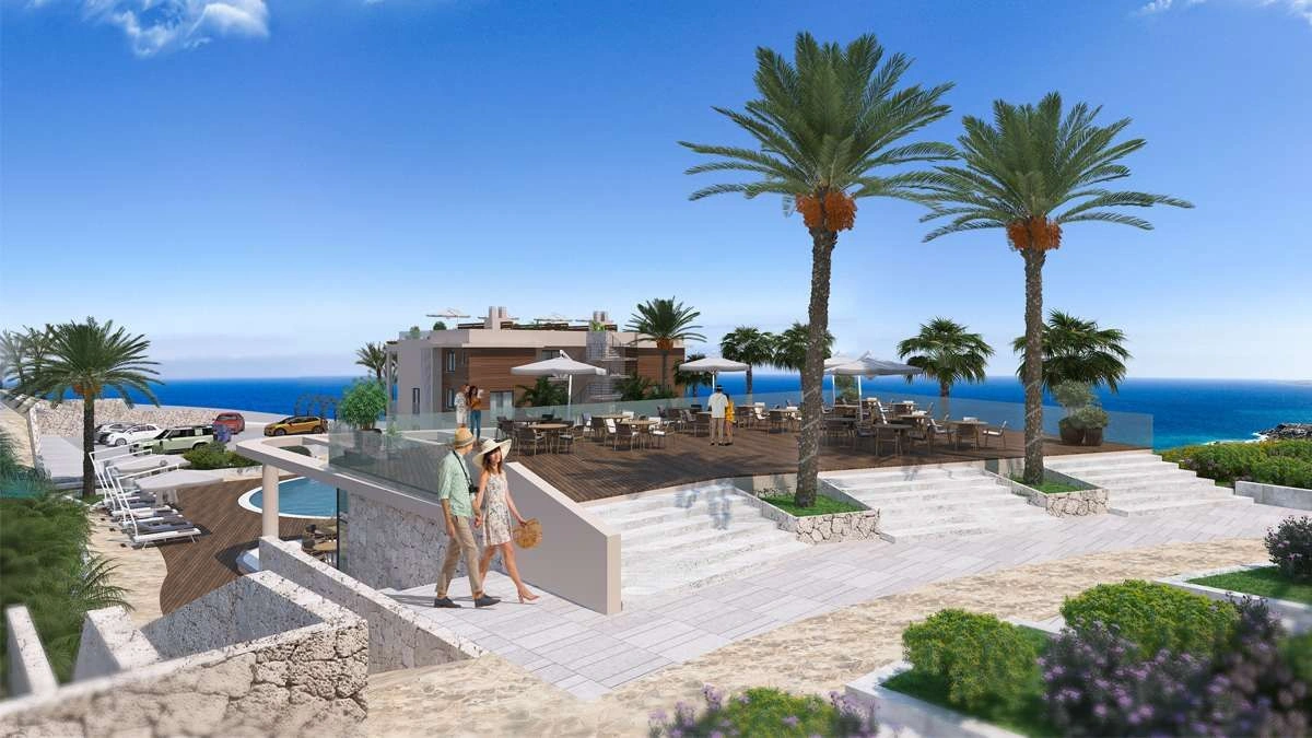 Modern project in the Esentepe area of North Cyprus