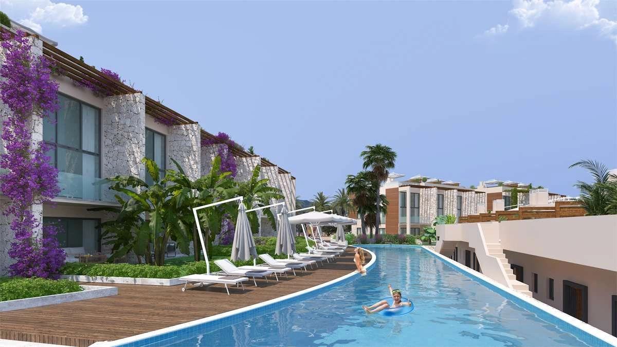 Modern project in the Esentepe area of North Cyprus