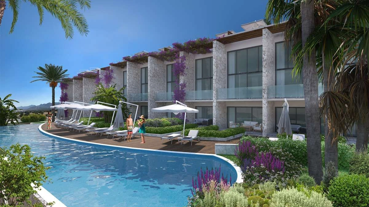 Modern project in the Esentepe area of North Cyprus