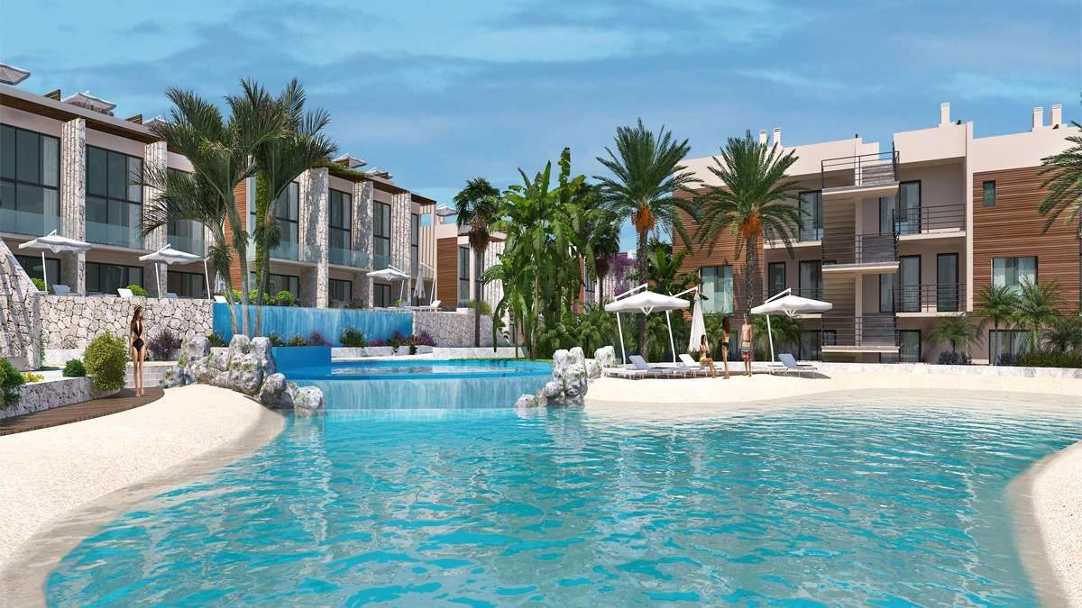 Modern project in the Esentepe area of North Cyprus