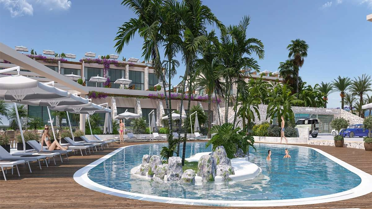 Modern project in the Esentepe area of North Cyprus