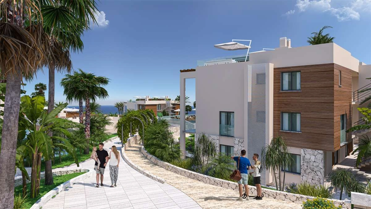 Modern project in the Esentepe area of North Cyprus