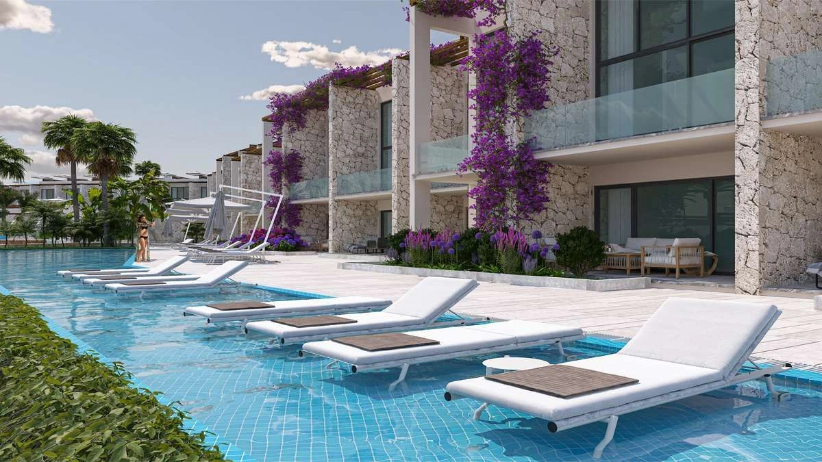 Modern project in the Esentepe area of North Cyprus