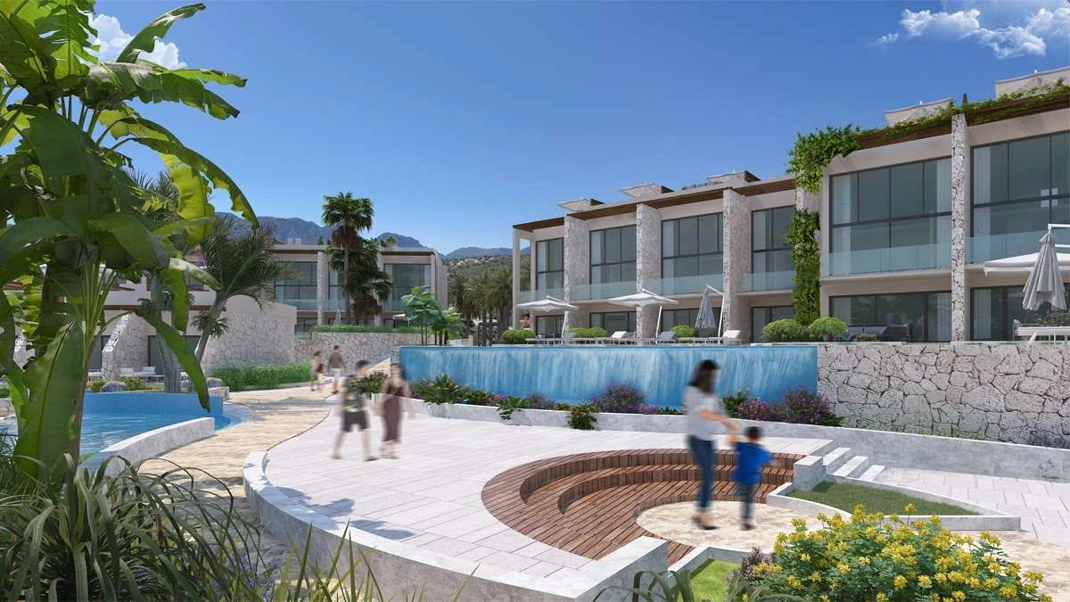 Modern project in the Esentepe area of North Cyprus
