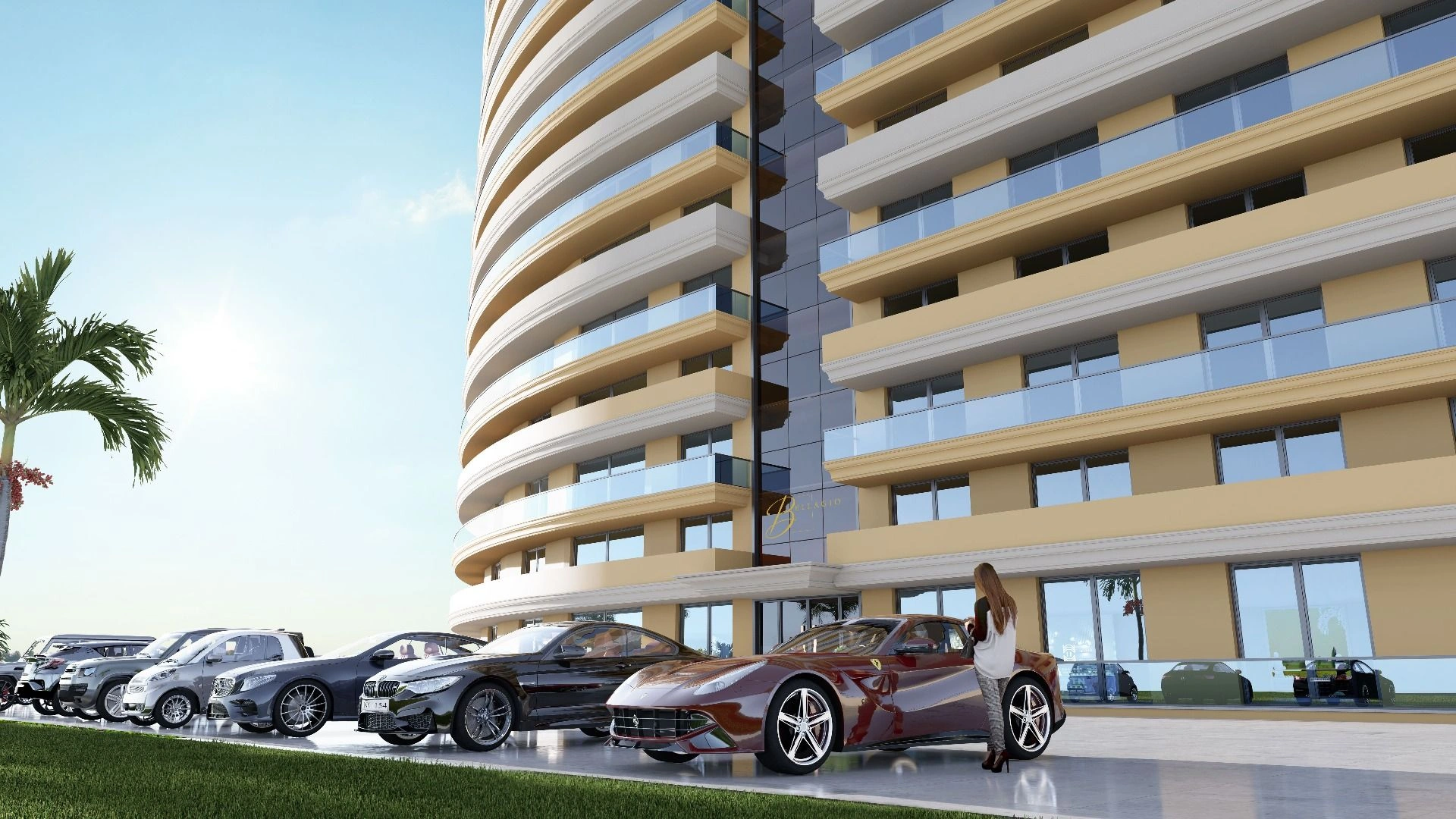 Luxurious residential complex 200 meters from the beach