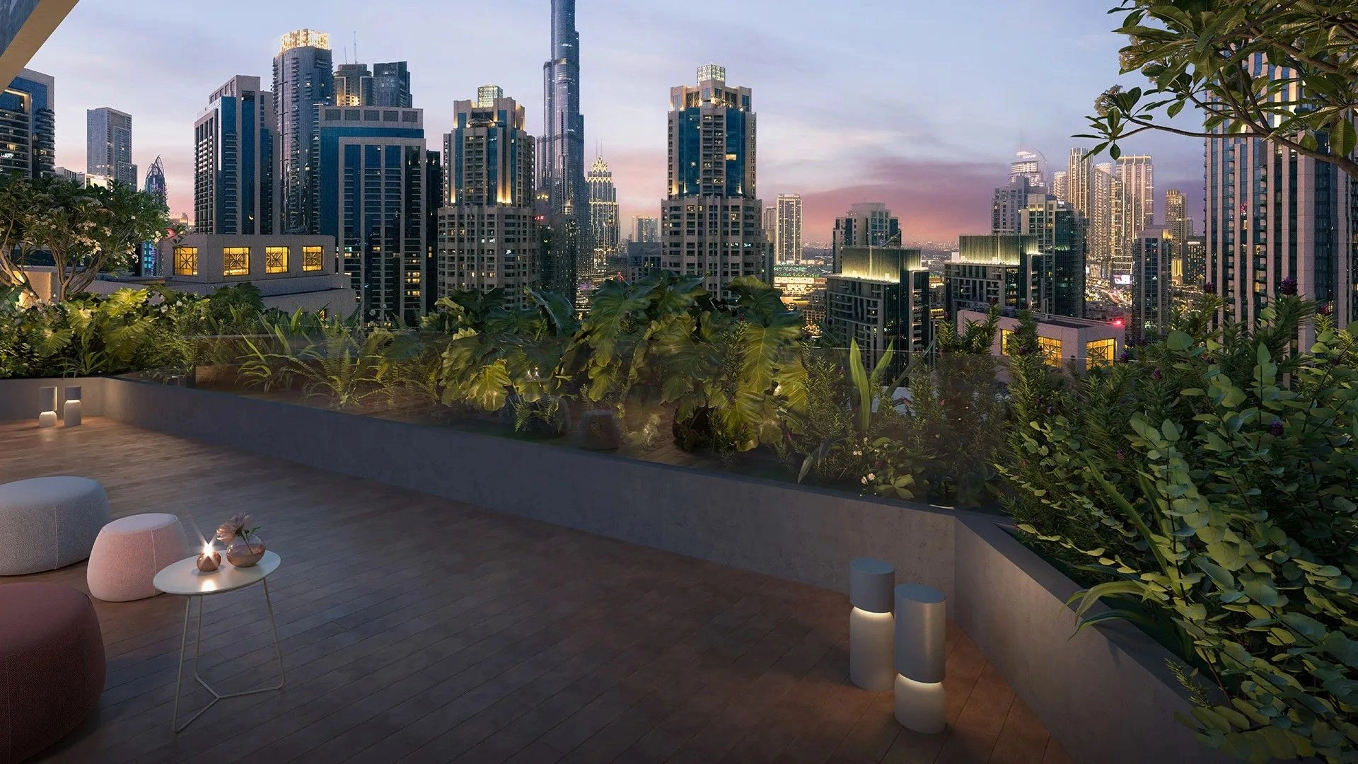 Luxurious complex in heart of emirate Dubai