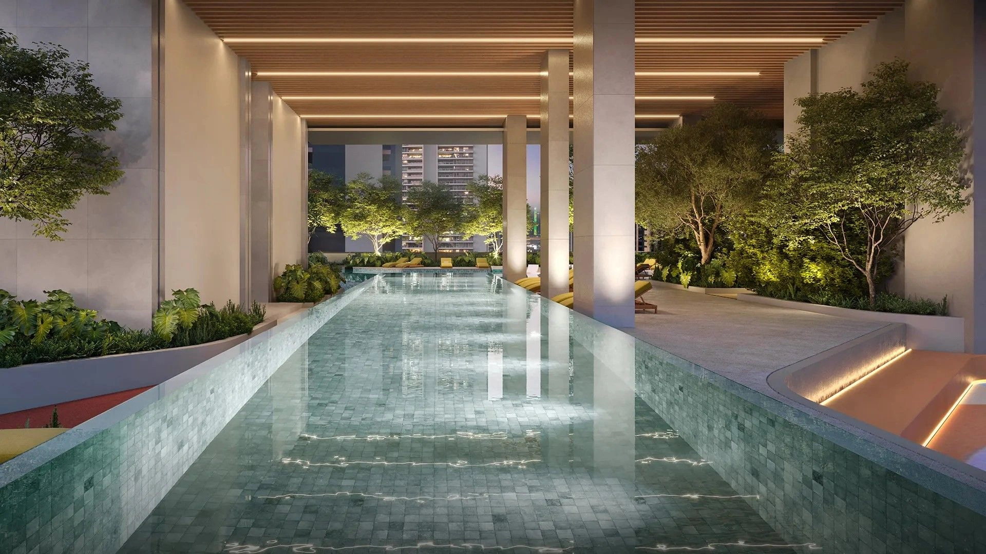 Luxurious complex in heart of emirate Dubai