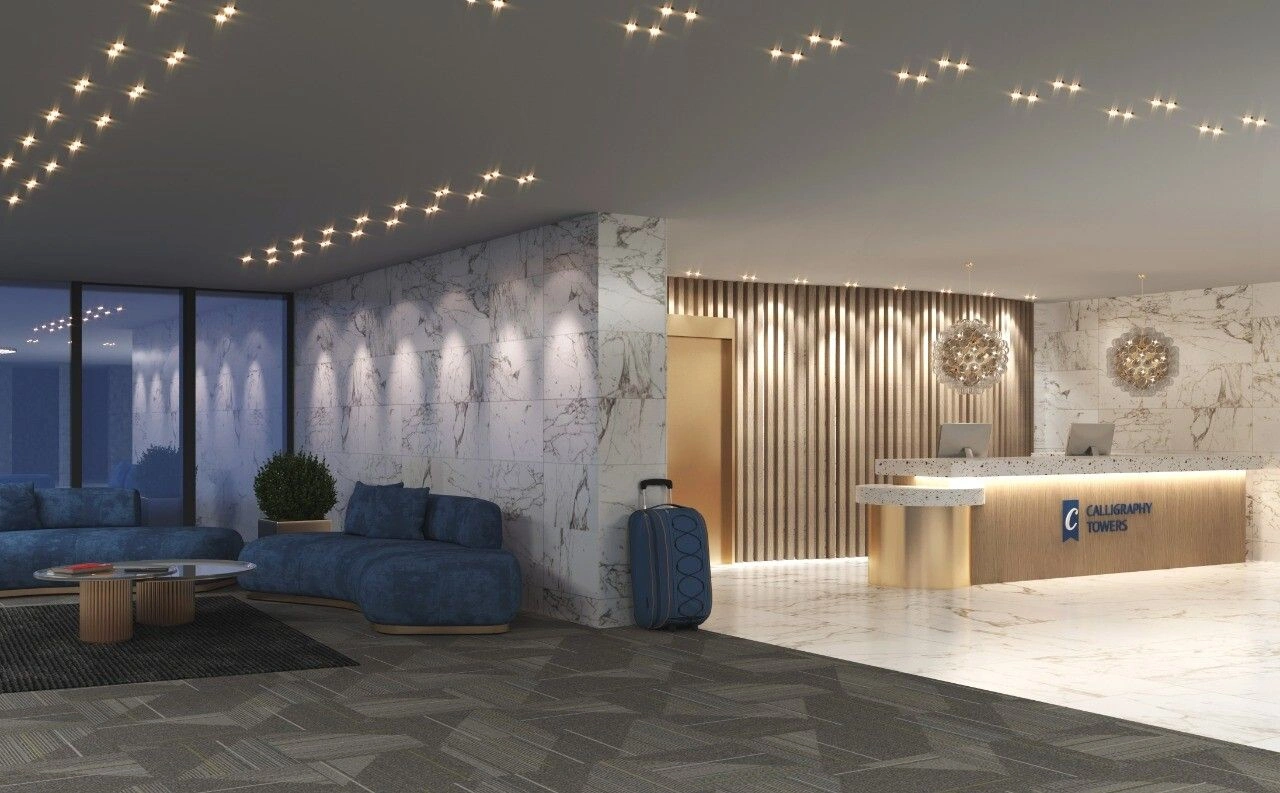 Nuevo complejo residencial moderno y premium