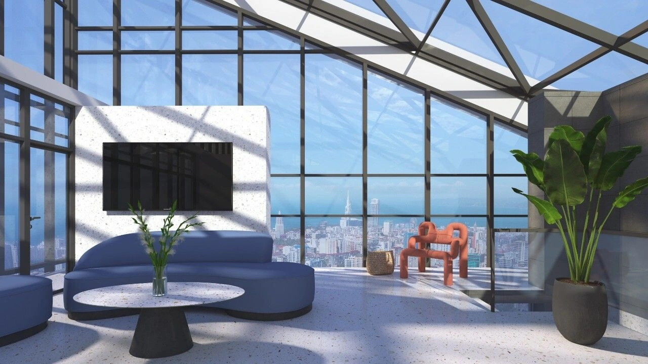 Nuevo complejo residencial moderno y premium