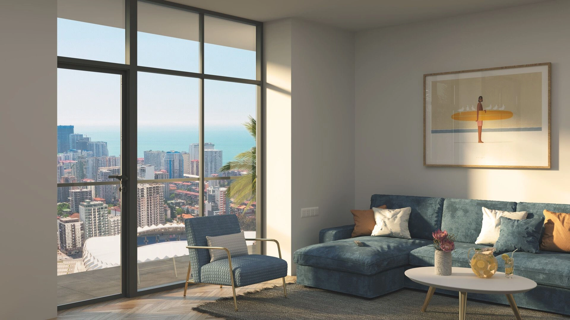 Nuevo complejo residencial moderno y premium