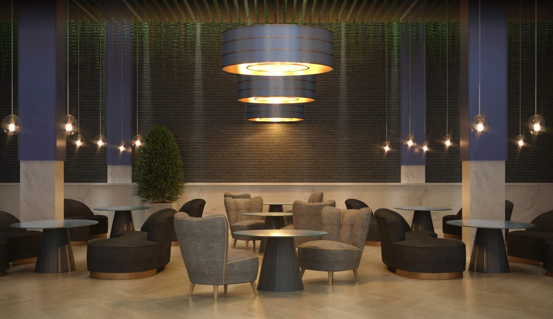 Nuevo complejo residencial moderno y premium