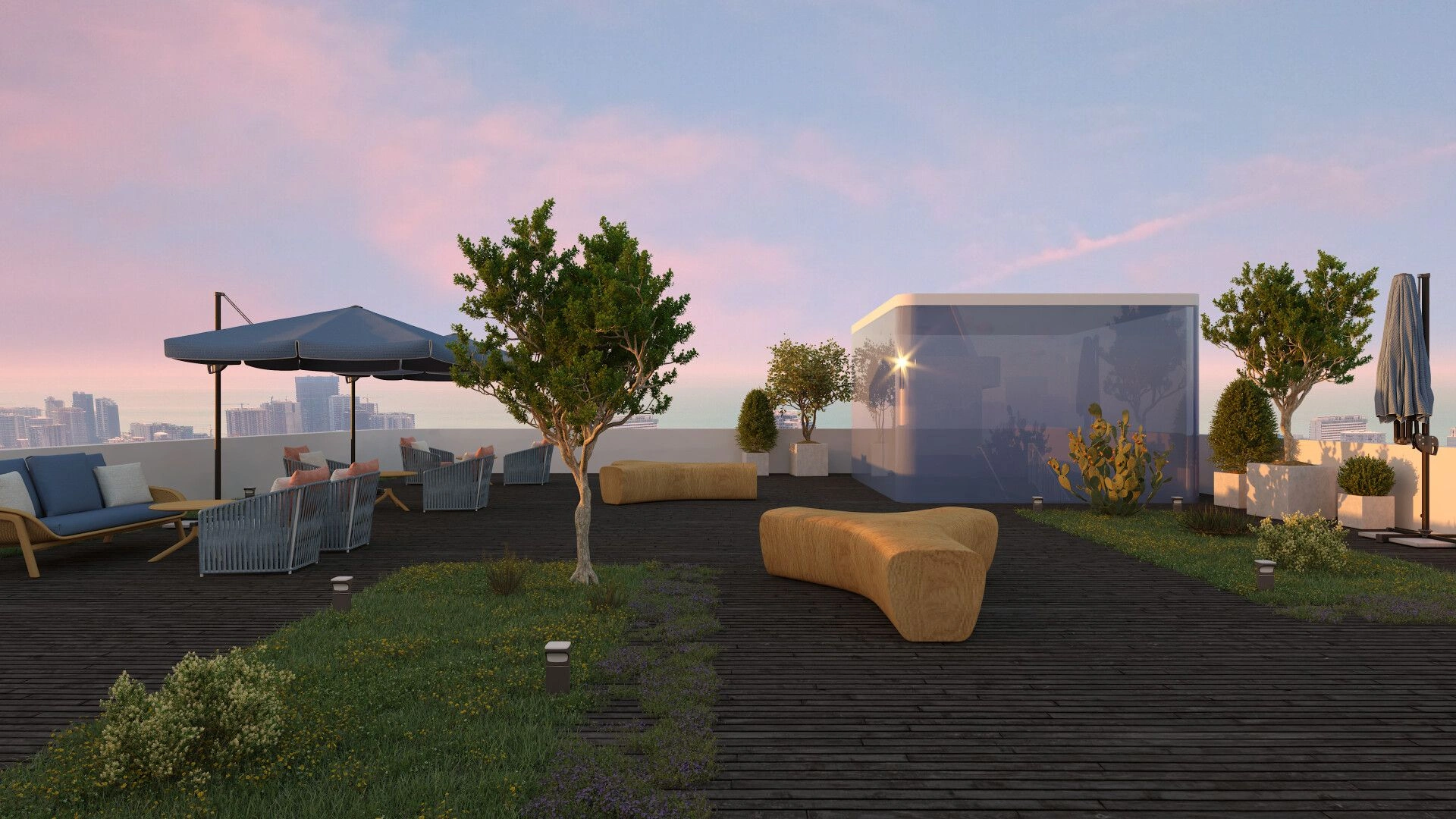 Nuevo complejo residencial moderno y premium