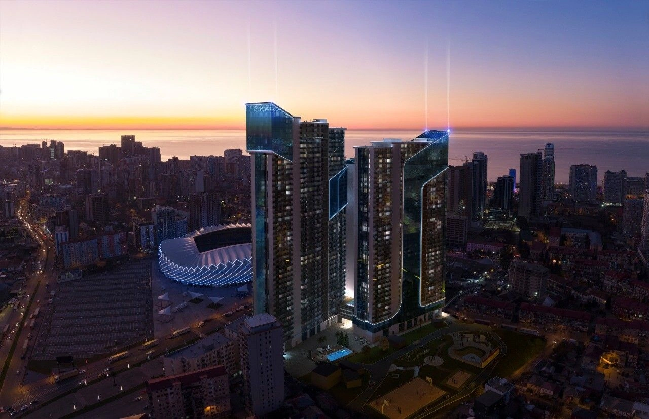 Nuevo complejo residencial moderno y premium