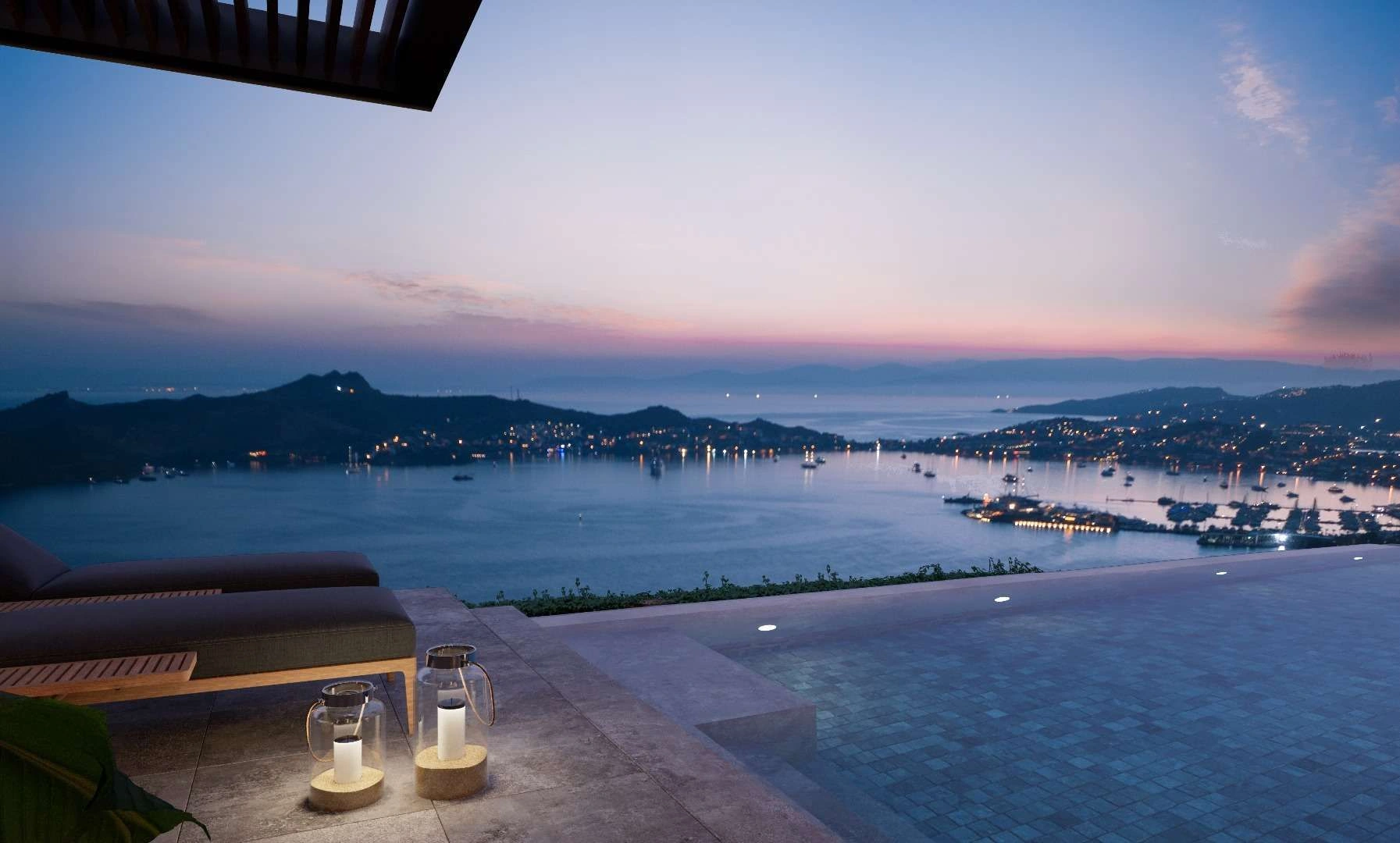 Ege Denizi'ne yakın Bodrum'da lüks proje