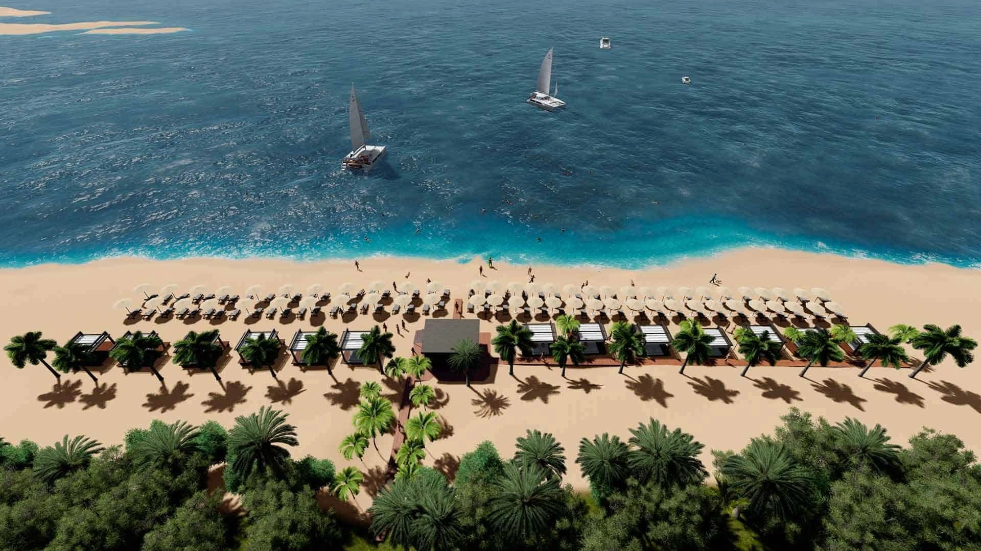 Multifunctional residential complex 300 meters from the beach