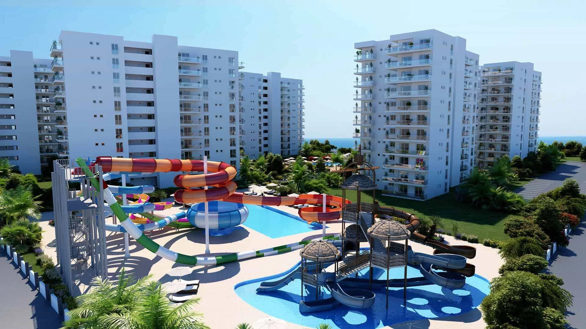 Multifunctional residential complex 300 meters from the beach