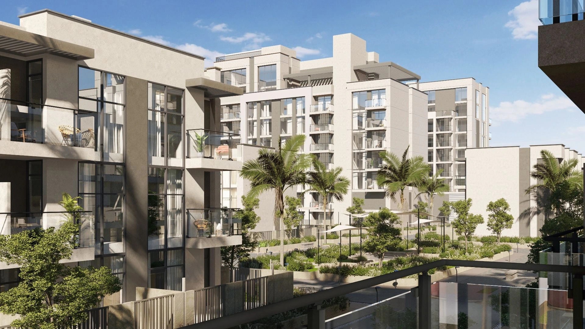 Luxurious project for 844 residences in the UAE Abu Dhabi