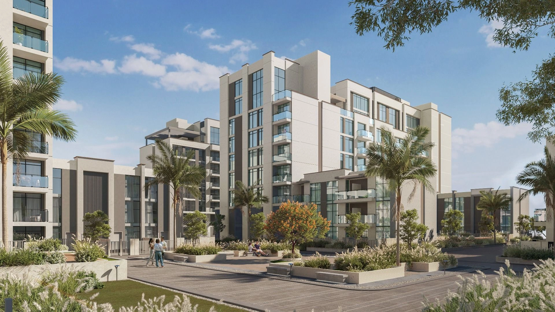 Luxurious project for 844 residences in the UAE Abu Dhabi