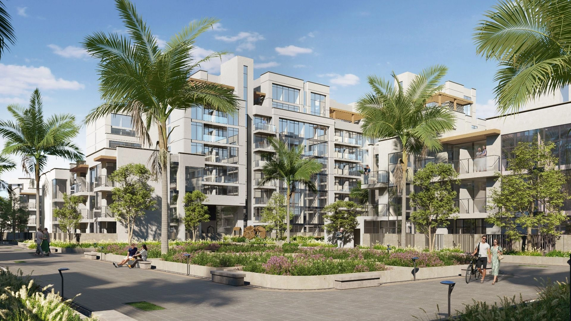 Luxurious project for 844 residences in the UAE Abu Dhabi
