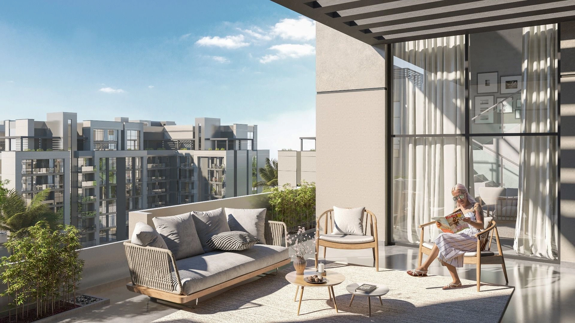 Luxurious project for 844 residences in the UAE Abu Dhabi