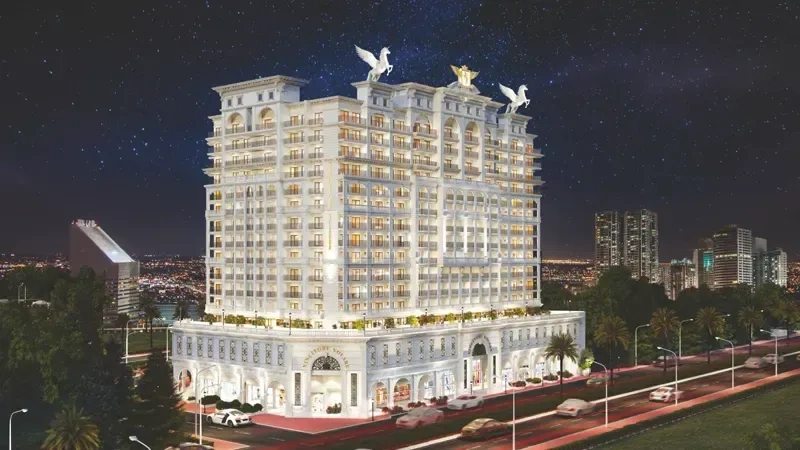 Luxurious property in the quiet green Arjan area of Dubai