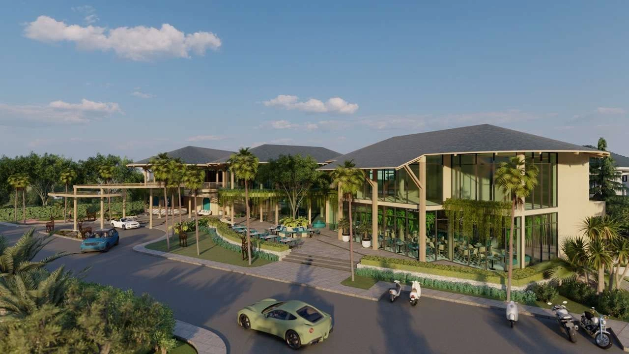 Modern residential complex Phuket Thailand