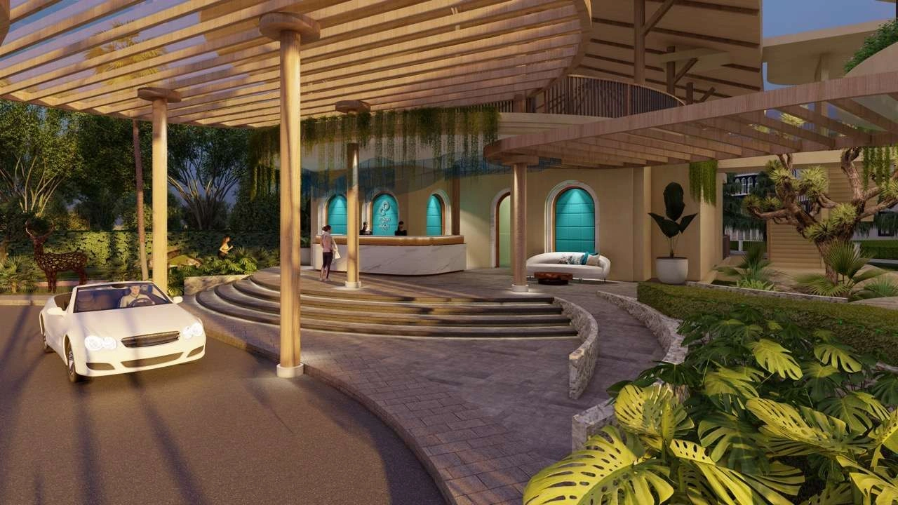 Modern residential complex Phuket Thailand