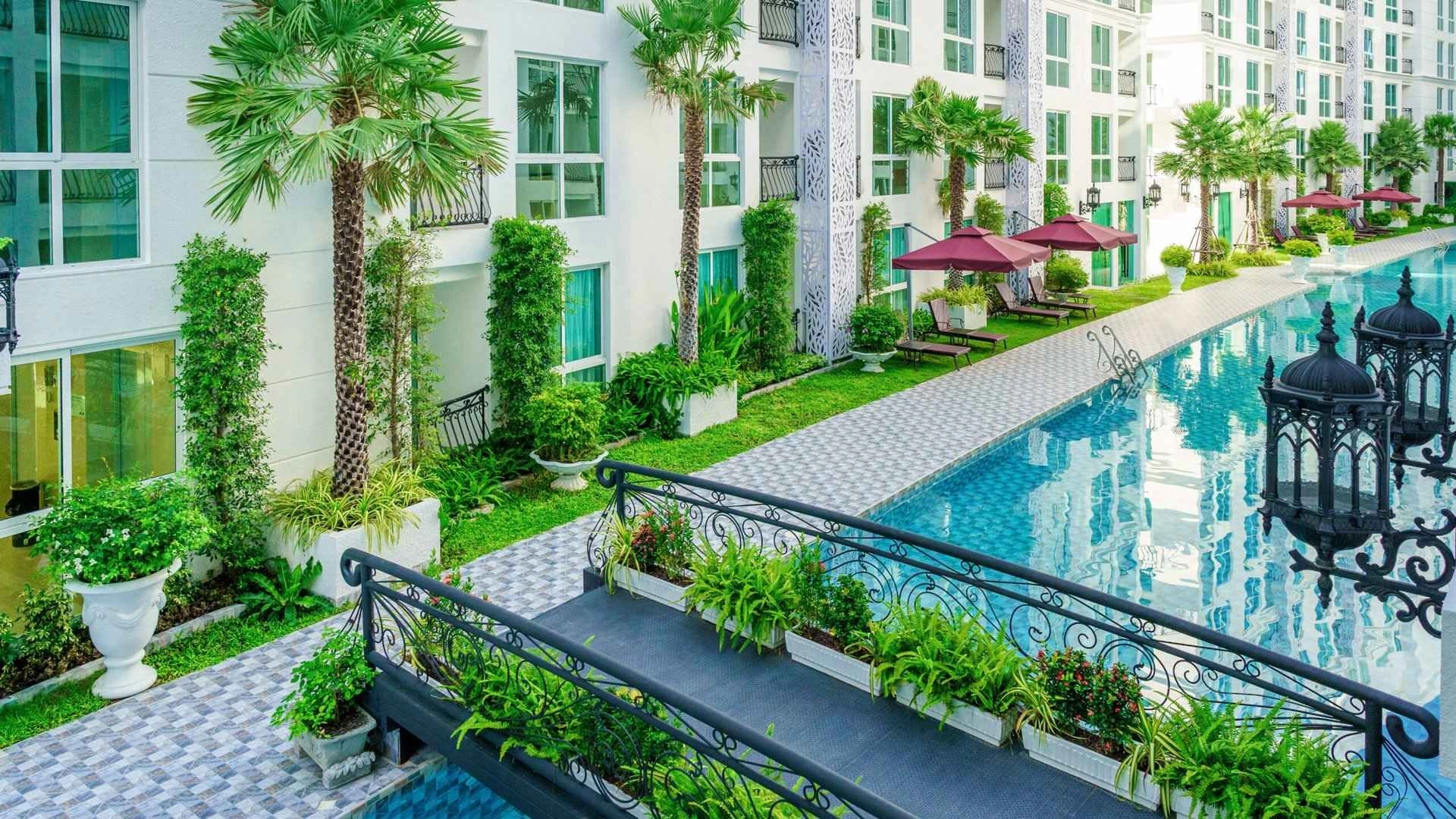 Luxury complex in center of Pattaya, Thailand