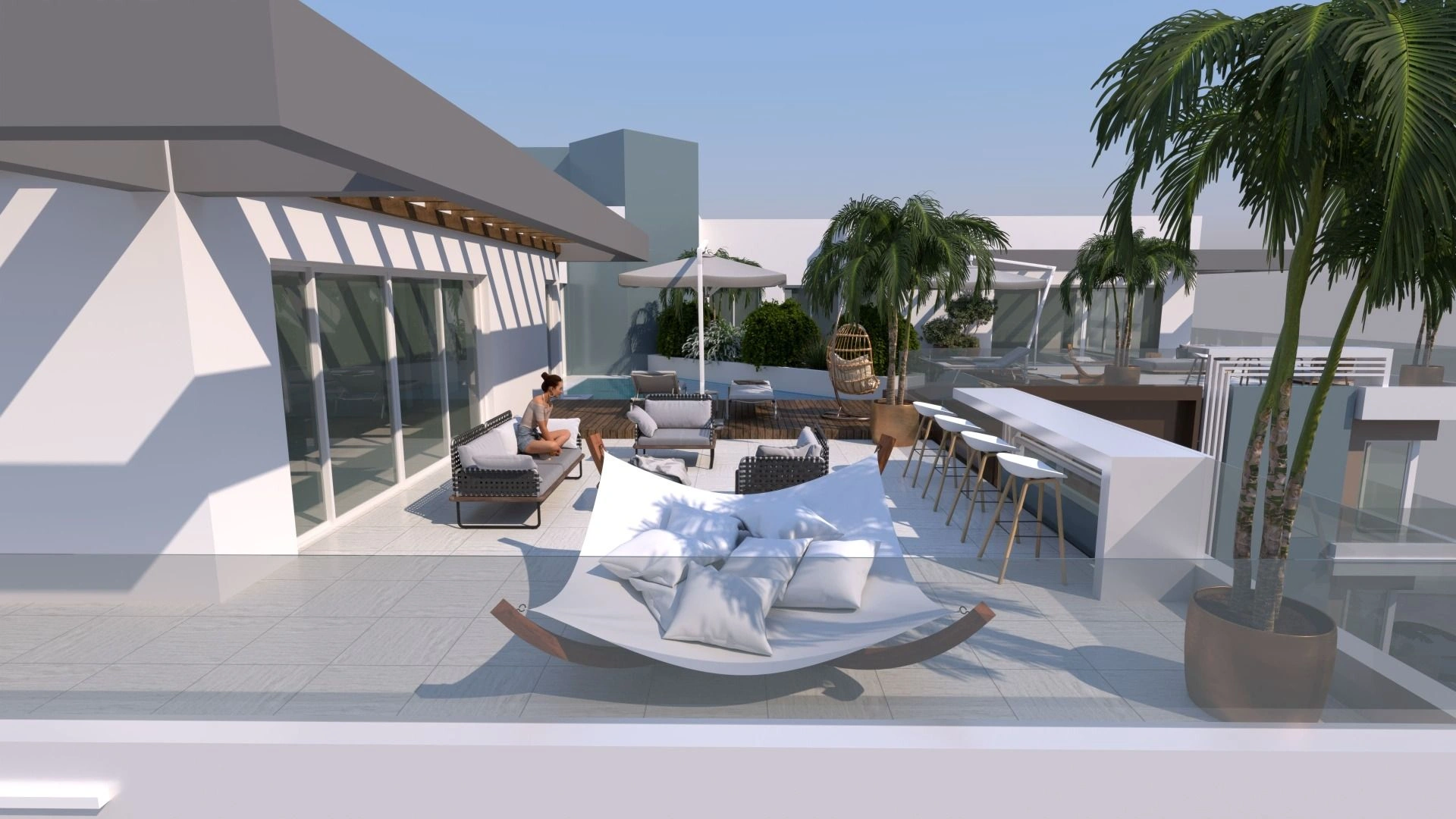Elite Wohnanlage am Long Beach