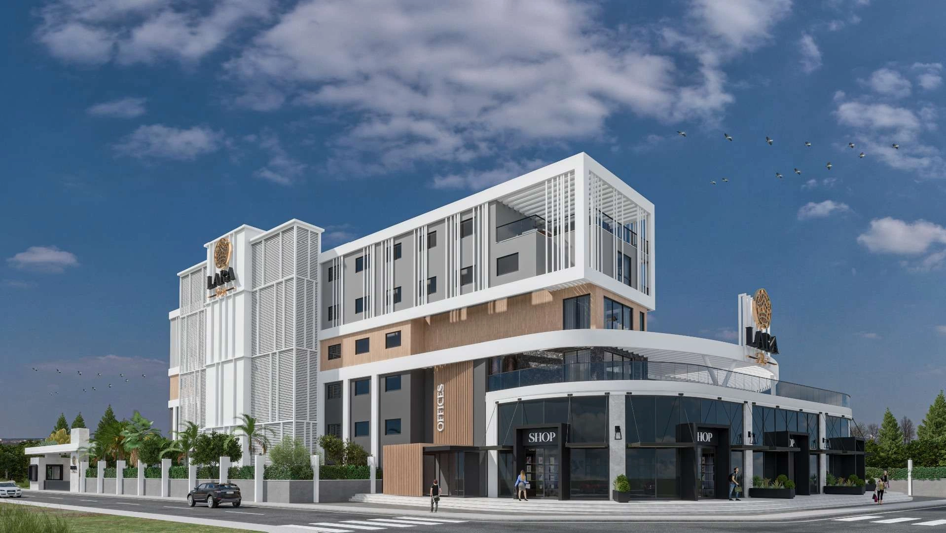 مجتمع آپارتمانی لوکس در آنتالیا