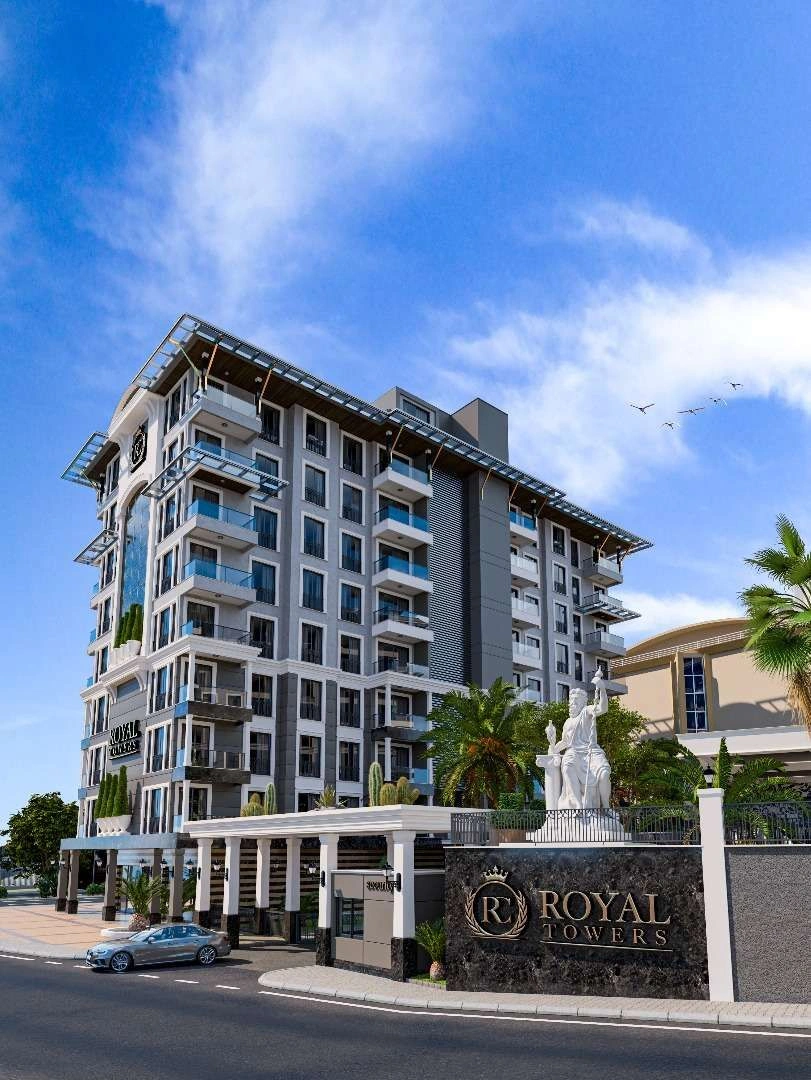 Elite residential complex in center of Alanya