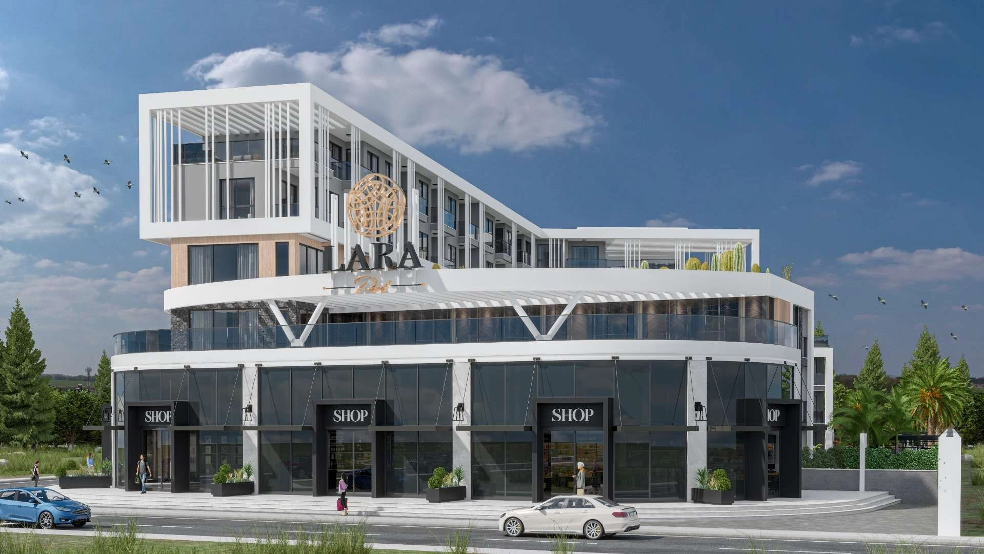 مجتمع آپارتمانی لوکس در آنتالیا