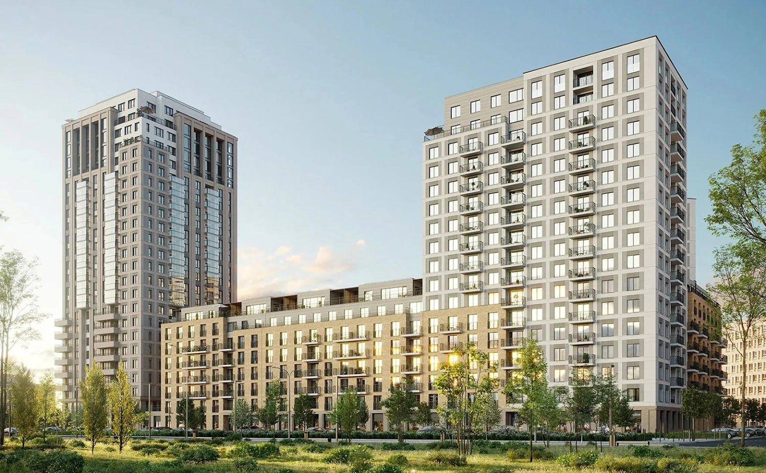 Unique residential complex in the Leninsky district