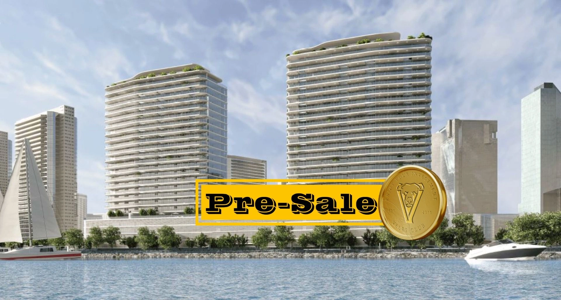 Luxurious project on the north-eastern coast of Abu Dhabi