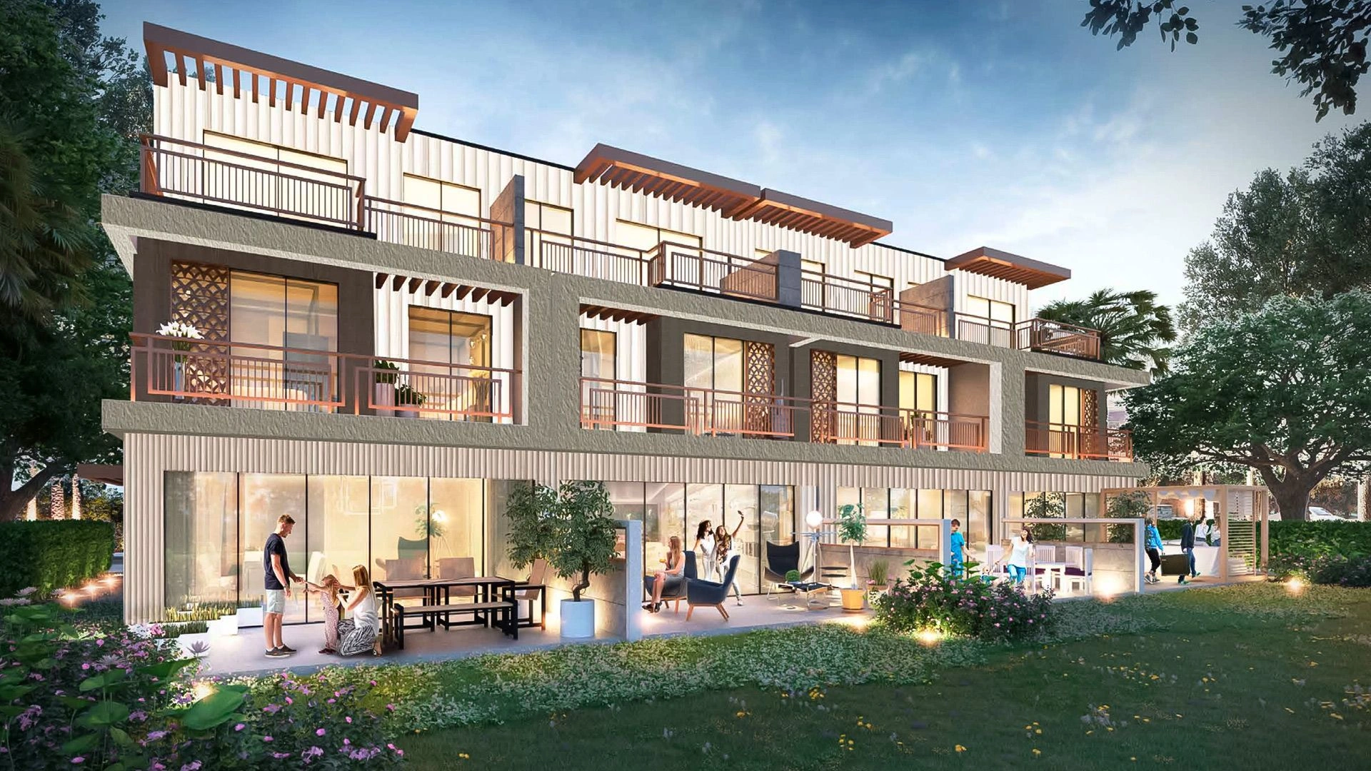 New residential complex in the prestigious and green area Damac Hills 2