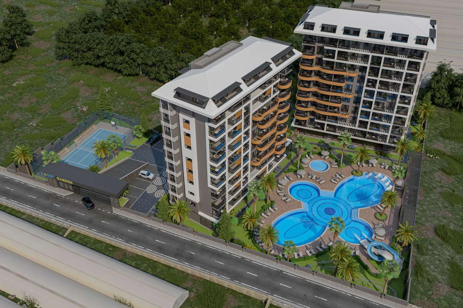 New luxury residential complex in Avsallar