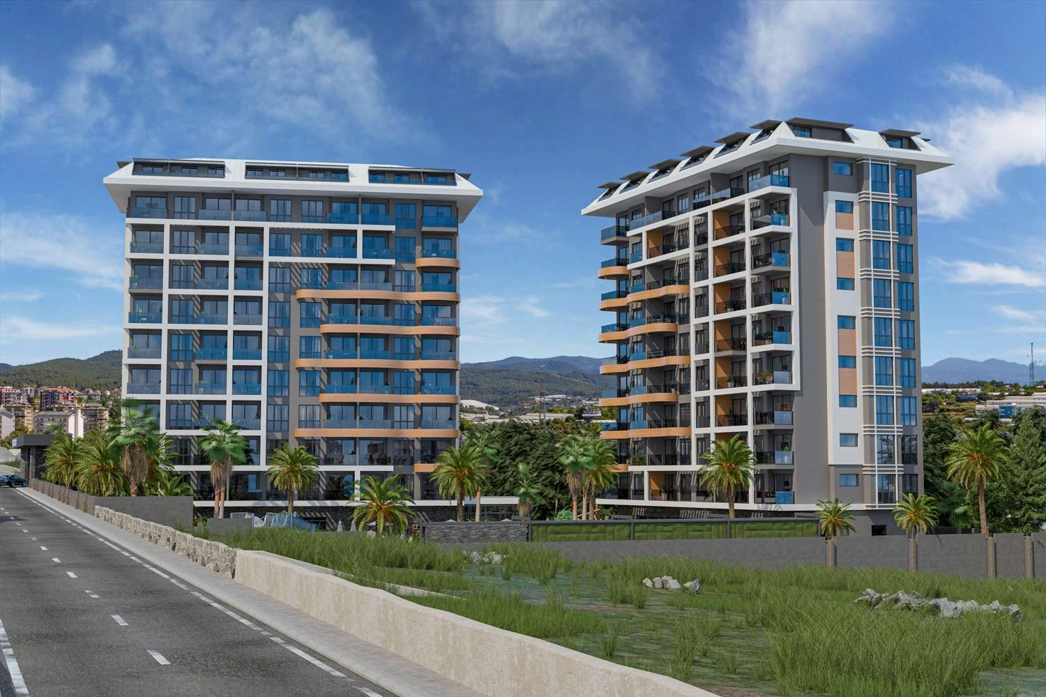 New luxury residential complex in Avsallar