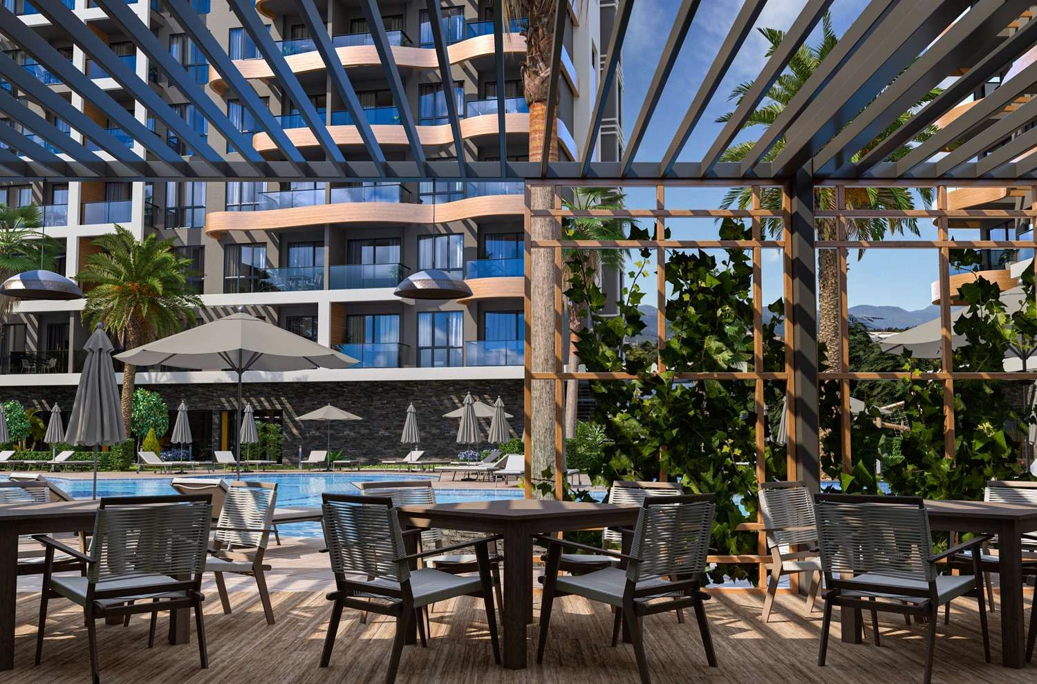 New luxury residential complex in Avsallar