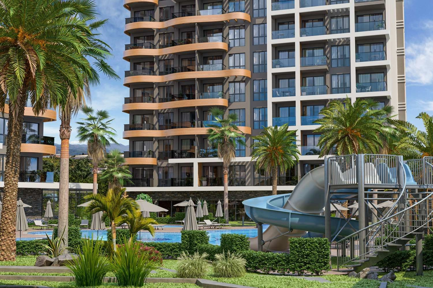 New luxury residential complex in Avsallar