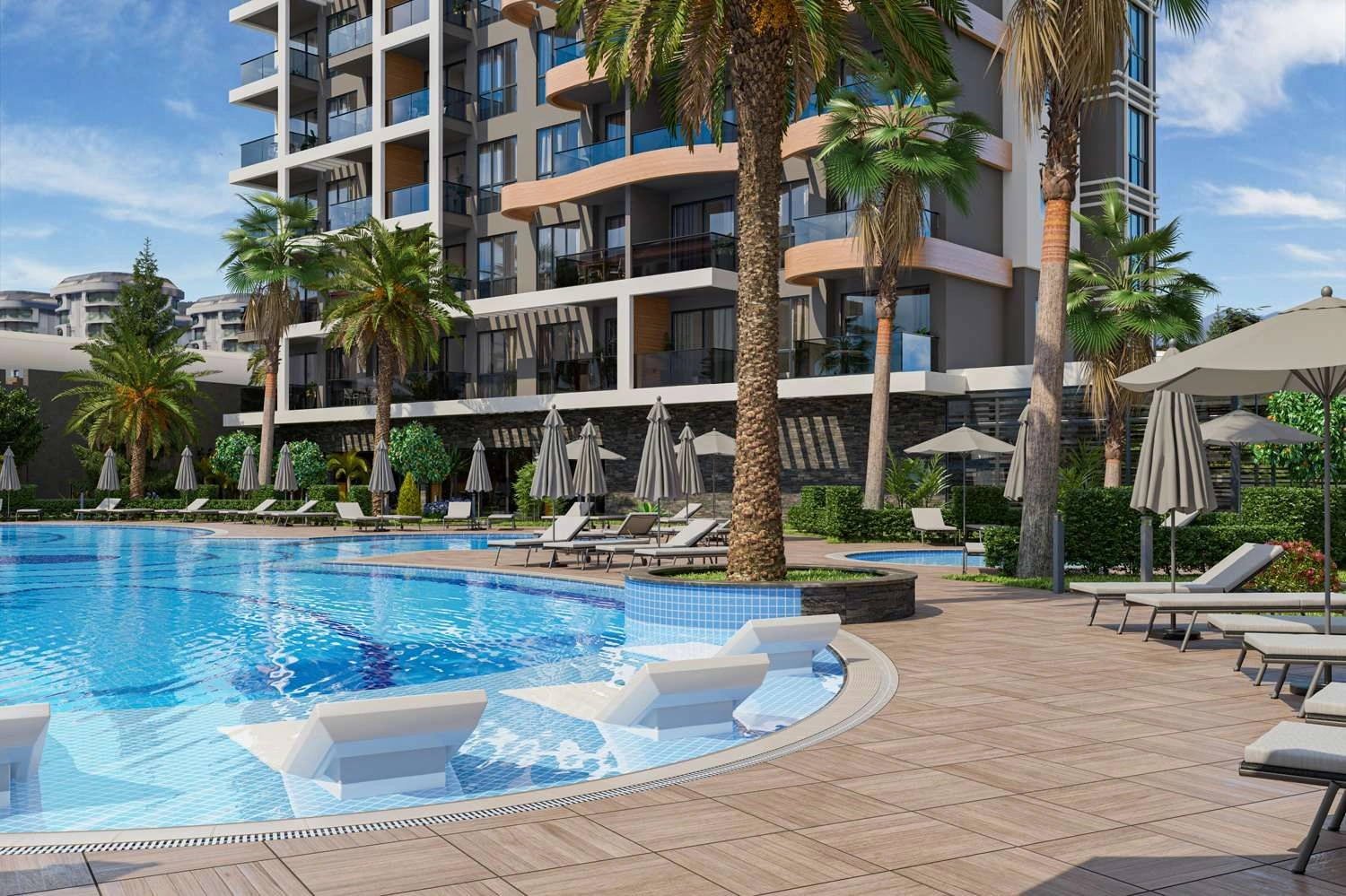 New luxury residential complex in Avsallar