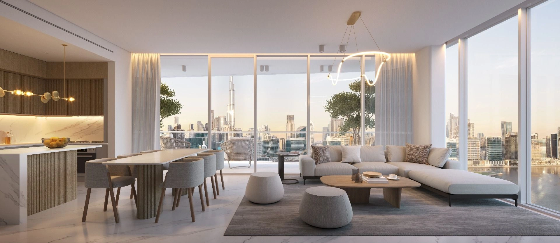 مجتمع مسکونی لوکس در بیزنس بی دبی